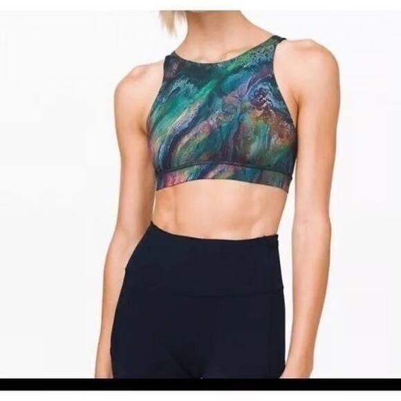Lululemon Energy Bra - High Neck - Size 12 - Picture 1 of 5